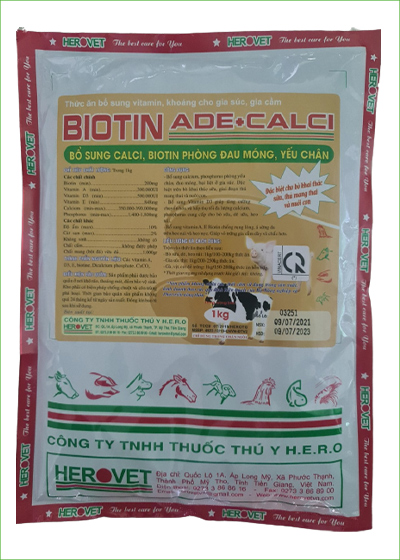 Biotin ADE + Calci
